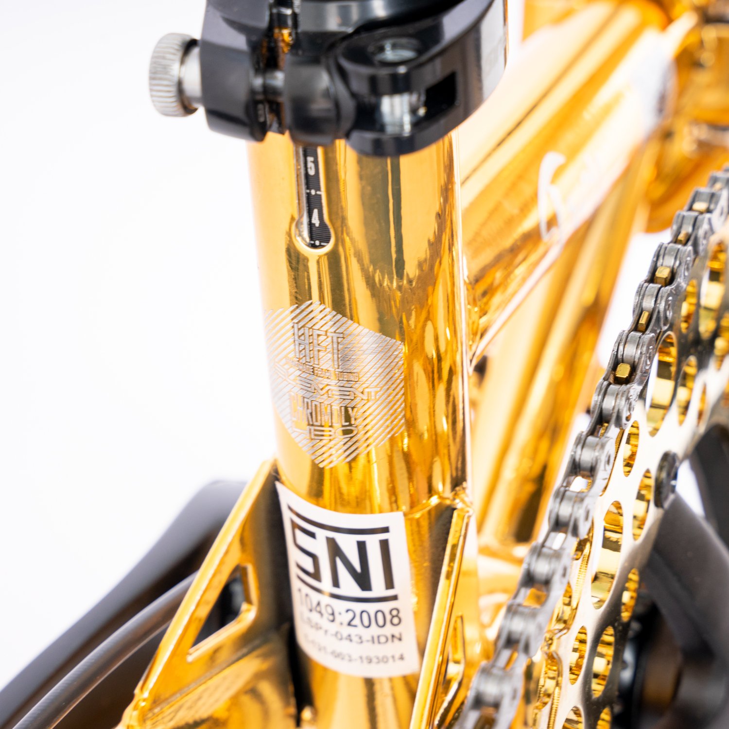 sepeda lipat frame chromoly